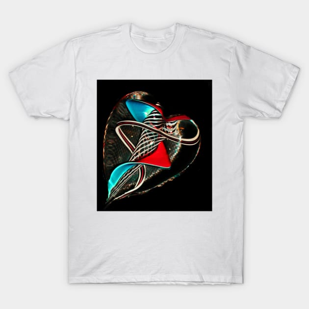 glass heart T-Shirt by lastgasp